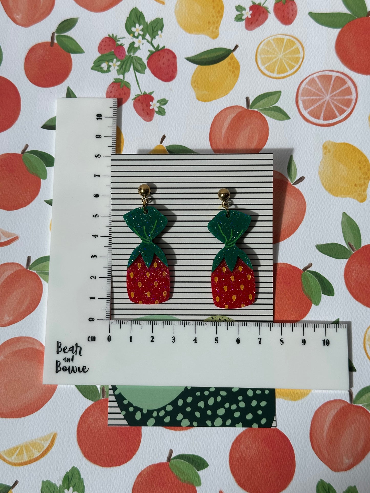 Strawberry Candy Earrings