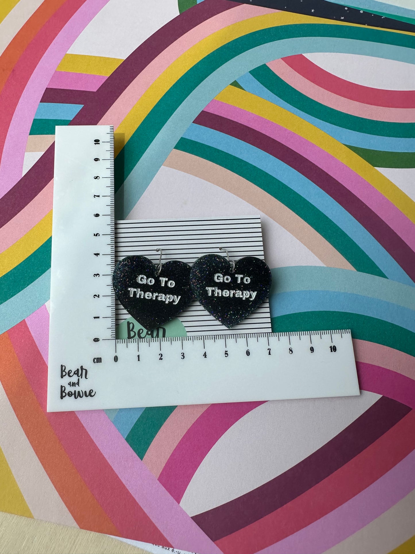 Go To Therapy Heart Dangles