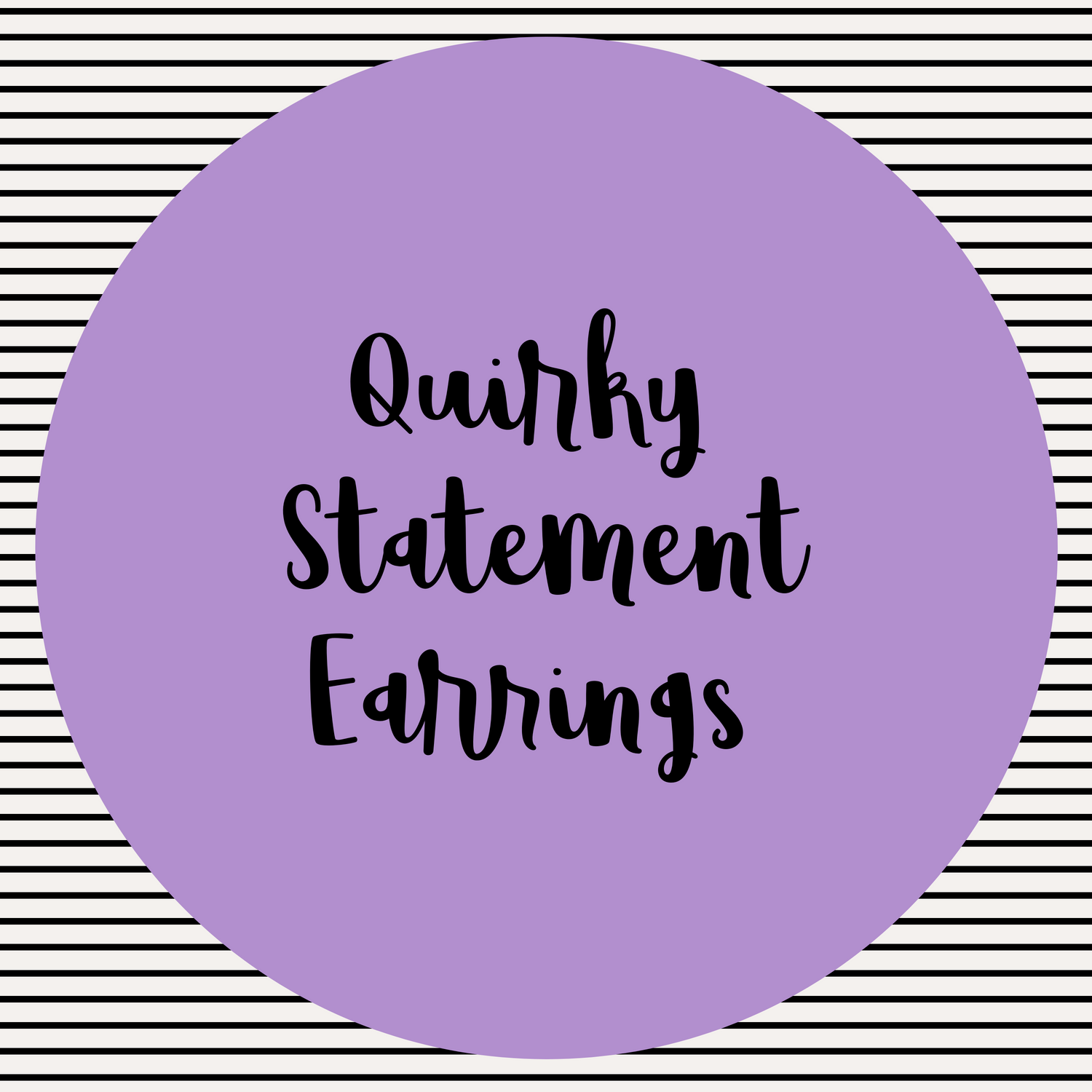 Quirky Statement Earrings
