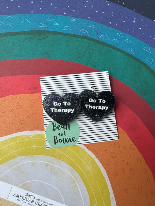 Go To Therapy Heart Dangles