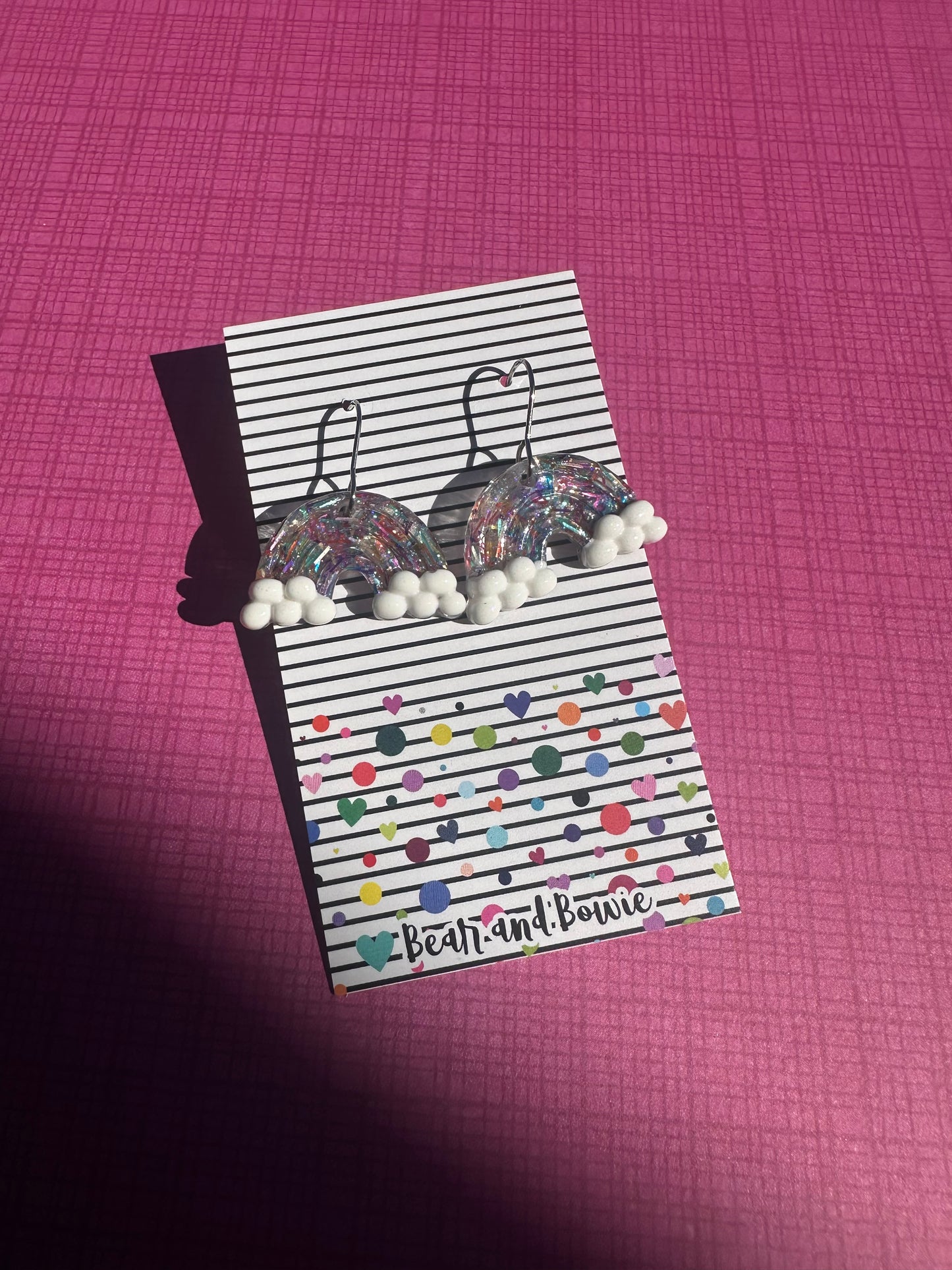 Rainbow Dangle Earrings