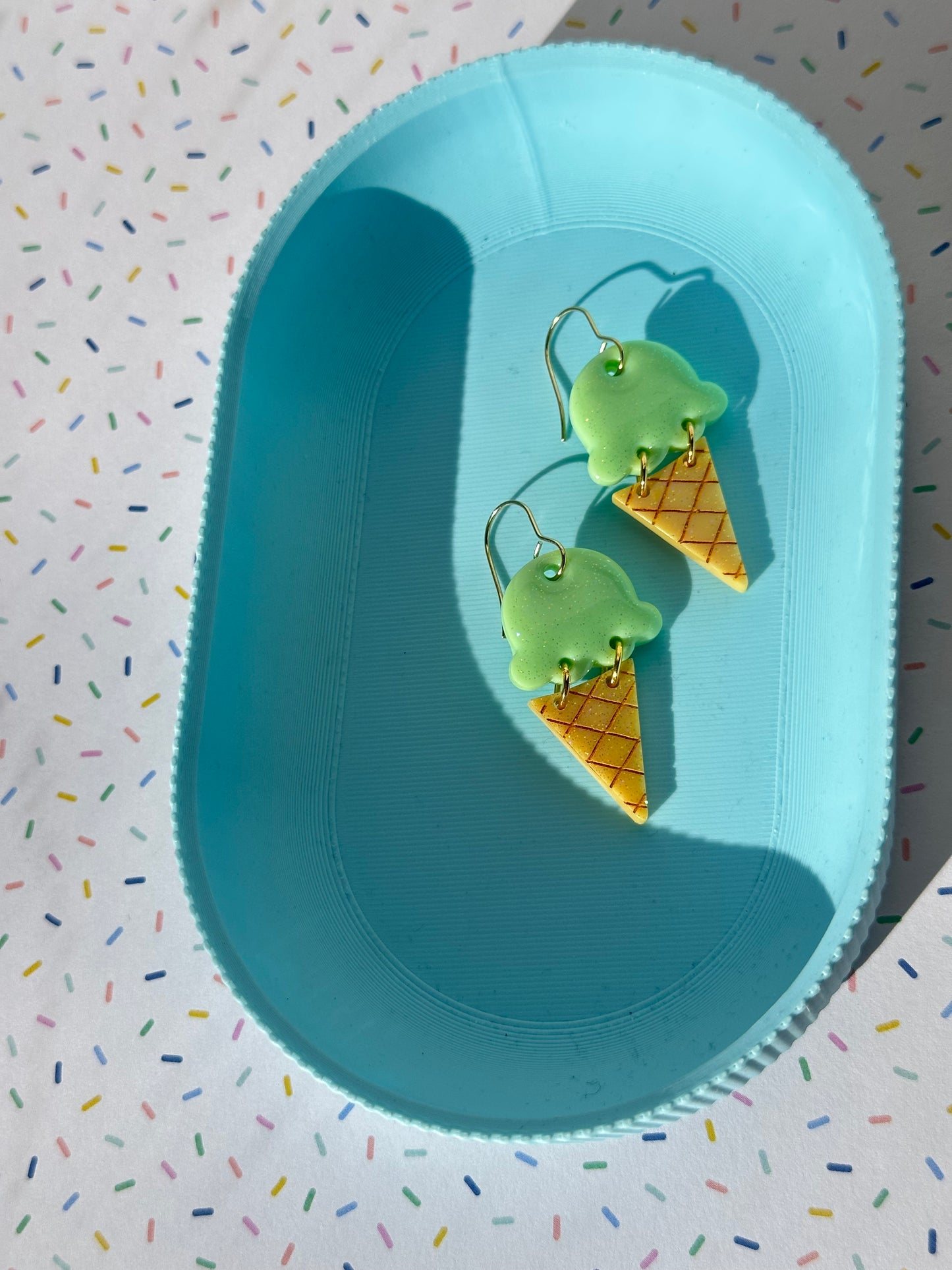 Mint Ice Cream Dangles