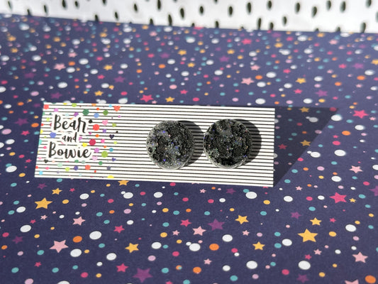 Moon Stud Earrings