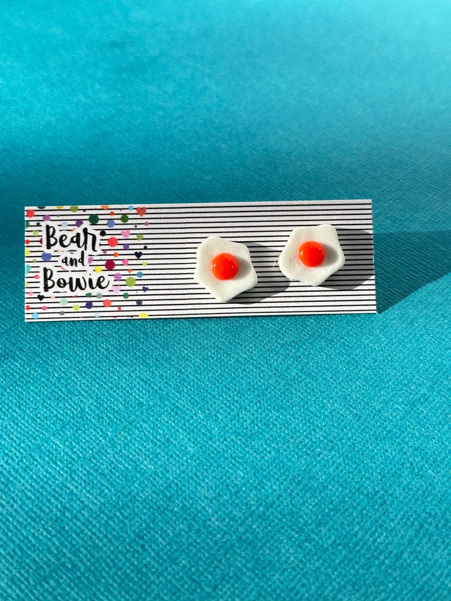Fried Egg Stud Earrings